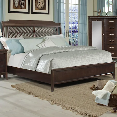 King-Sized Bed w/ Headboard and Footboard